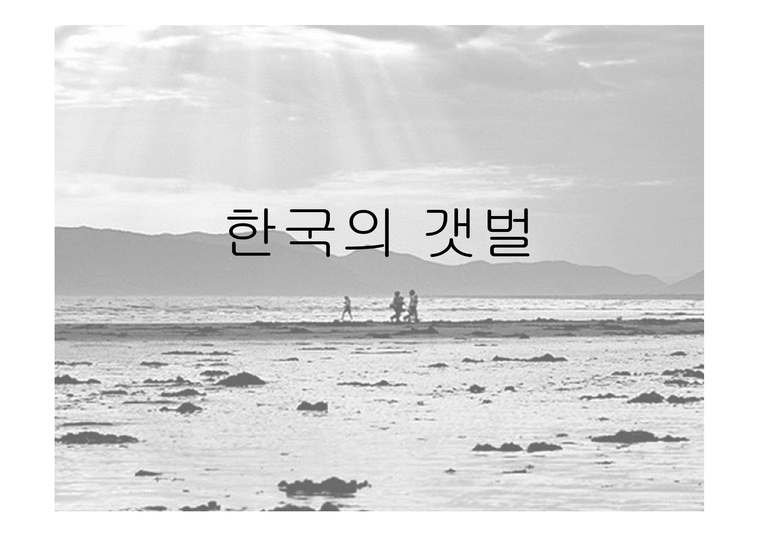 한국의 갯벌 빼어난 경관과 풍부한 갯벌 생태계 오천 년의 역사를 자랑하는 한국의 갯벌 분류 저서동물 염생식물-1페이지