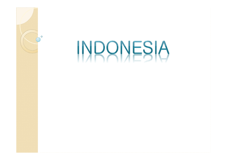 인도네시아에 대해서-1페이지