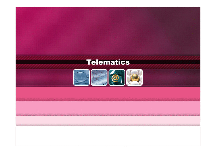Telematics 텔레메틱스-1페이지