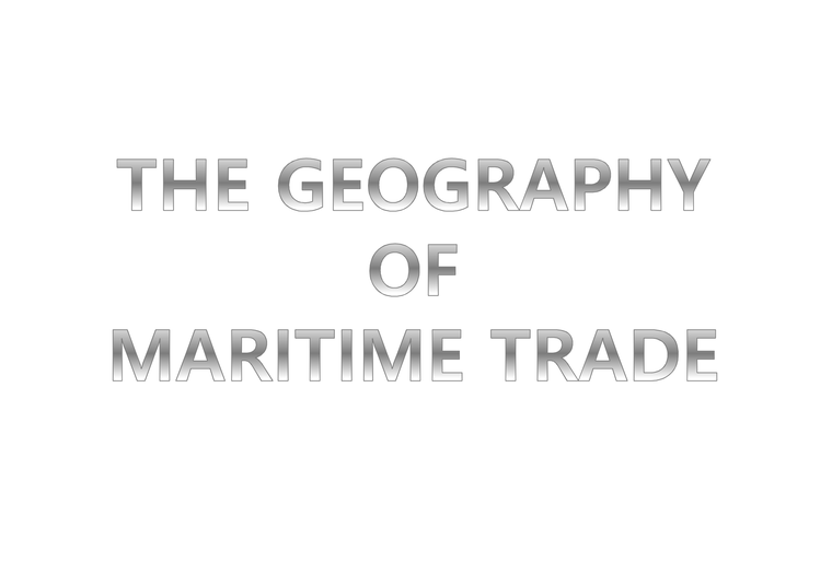 대양들거리그리고운송시간 해상무역네트워크 대륙별해상무역의특징-1페이지