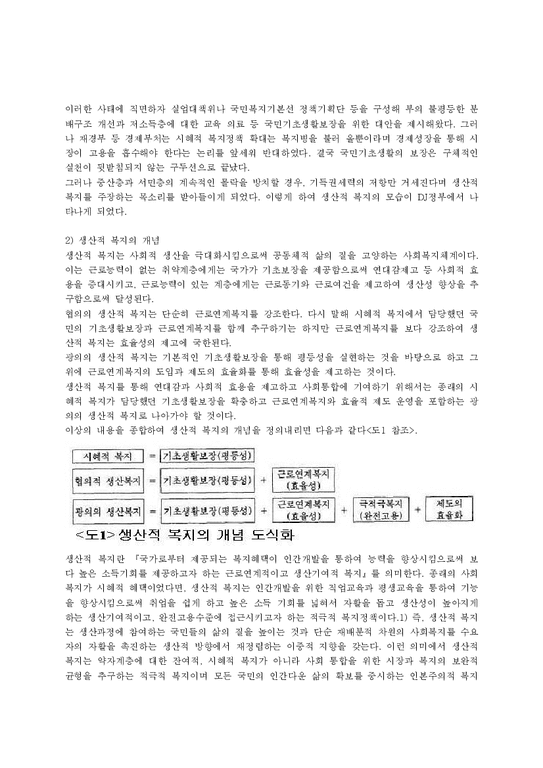 한국 정부의 사회복지 실태와 문제점 및 복지국가 실현 방안-3페이지
