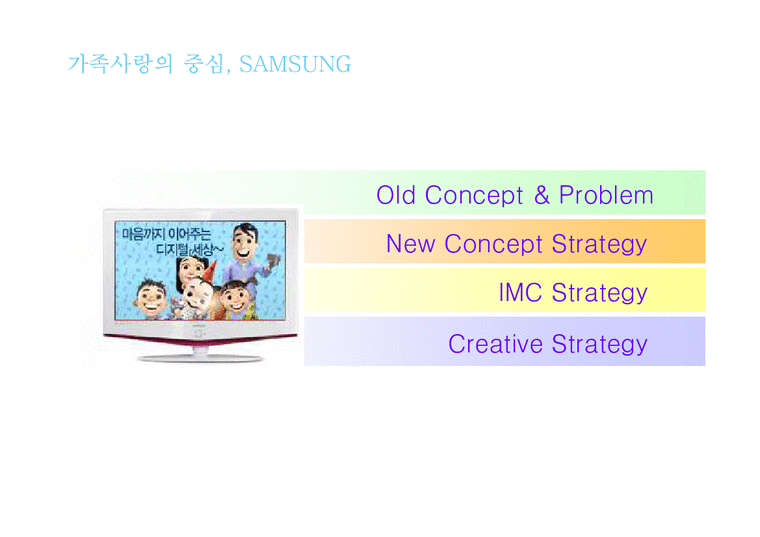 광고홍보기획론  삼성 `또하나의 가족` 광고기획안-2페이지