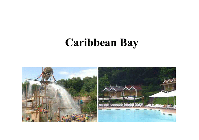 Water  Park  Bay  Caribbean  워터파크  캐리비안  캐러비안 베이 마케팅전략-1페이지