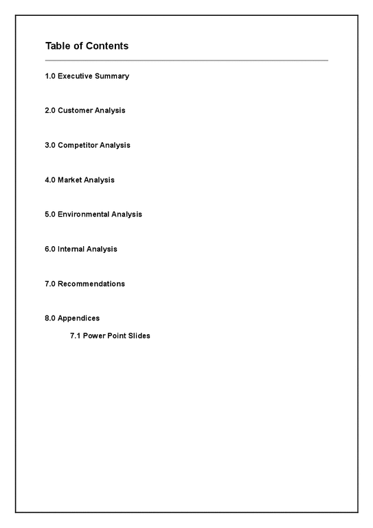 마케팅전략  아웃백 스테이크하우스 전략분석(영문)-3페이지