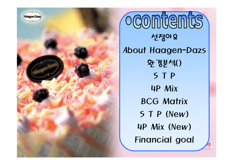 마케팅전략  하겐다즈 Haagen-Dazs 마케팅전략-2페이지
