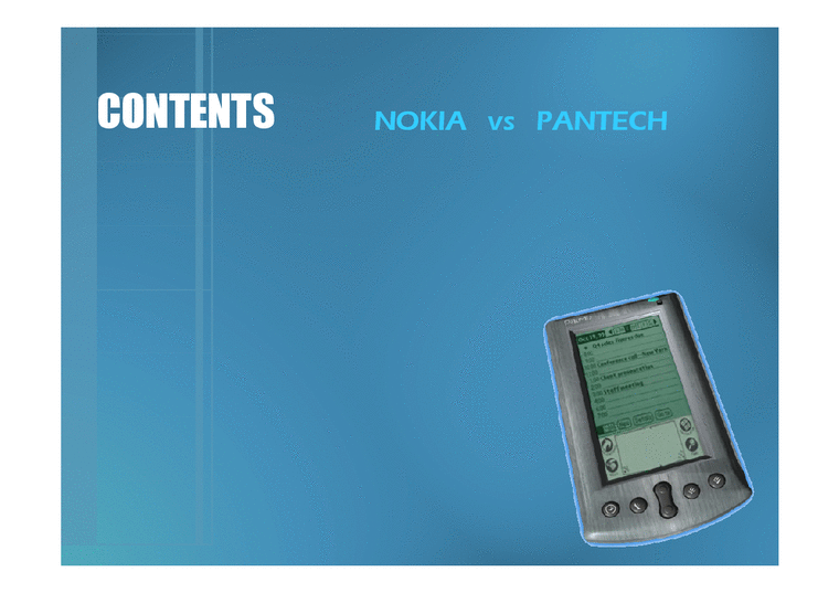 조직행동  NOKIA(노키아) vs PANTECH(팬택) 비교-2페이지