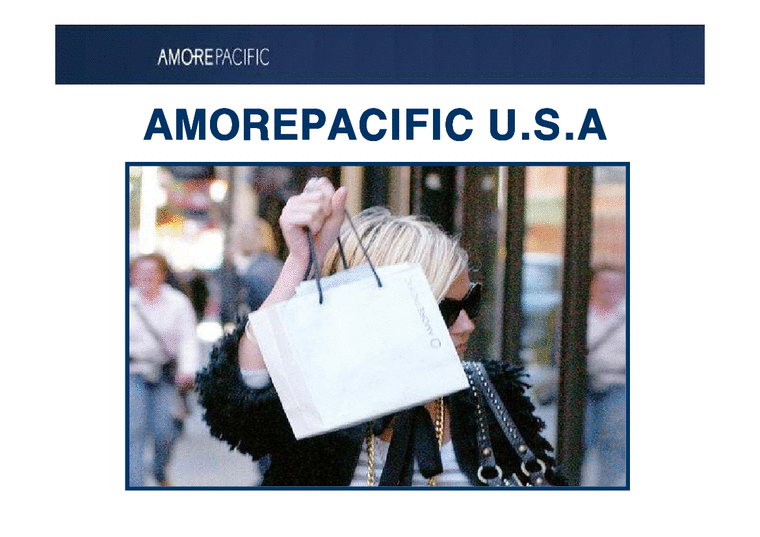 경영전략  아모레퍼시픽의 미국시장 진출 성공사례 분석-1페이지