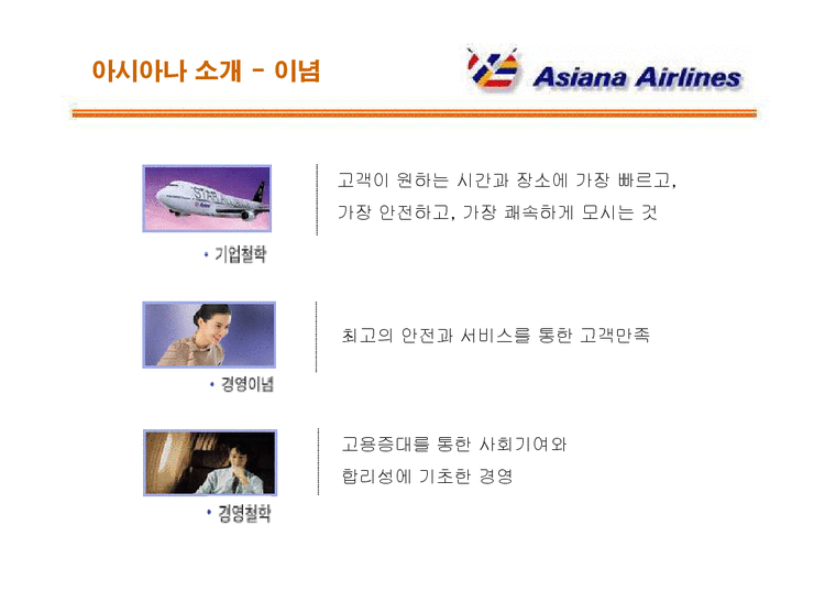 서비스경영  아시아나 항공의 서비스경영 분석-4페이지