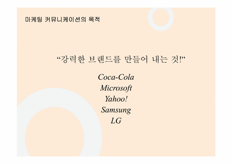 성공적인 Online Marketing을 위한 전략적 사고 보고서 이미지