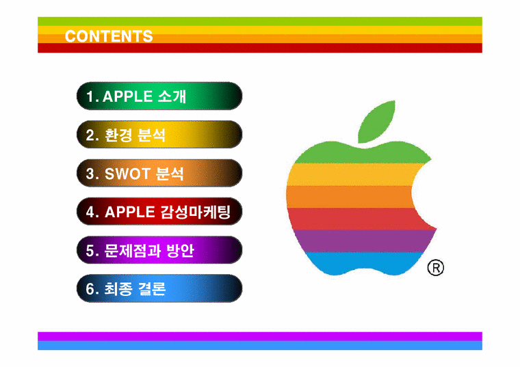 마케팅  혁신경영 애플의 감성마케팅-2페이지