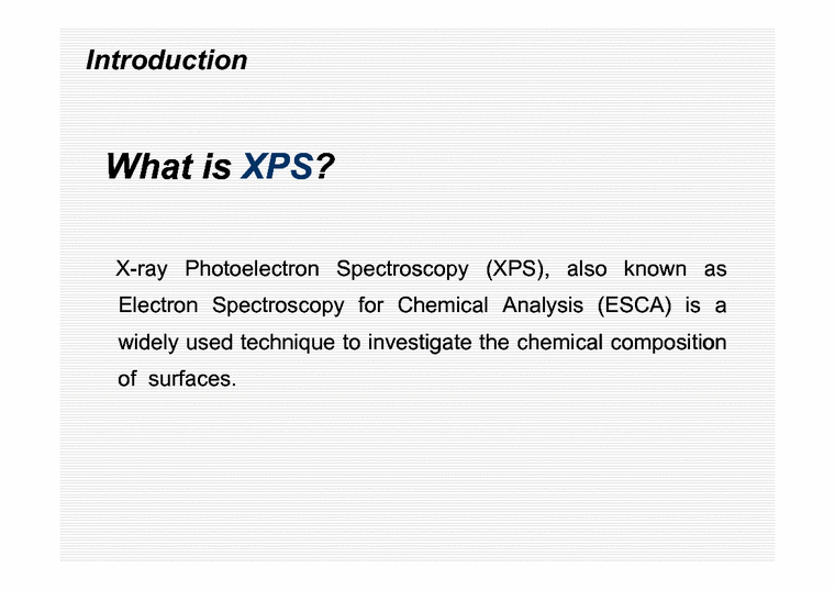 반도체  X-ray Photoelectron Spectroscopy(XPS)-3페이지
