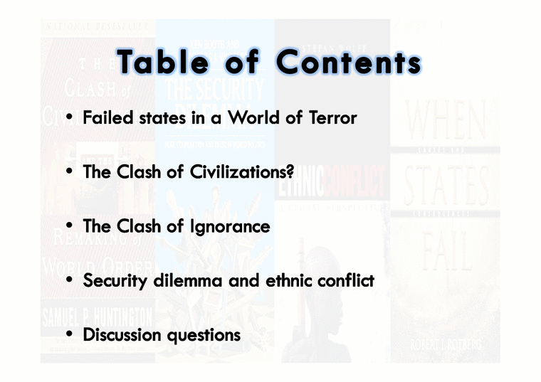 국제관계론  Failed States and Ethnic Conflicts(영문)-2페이지