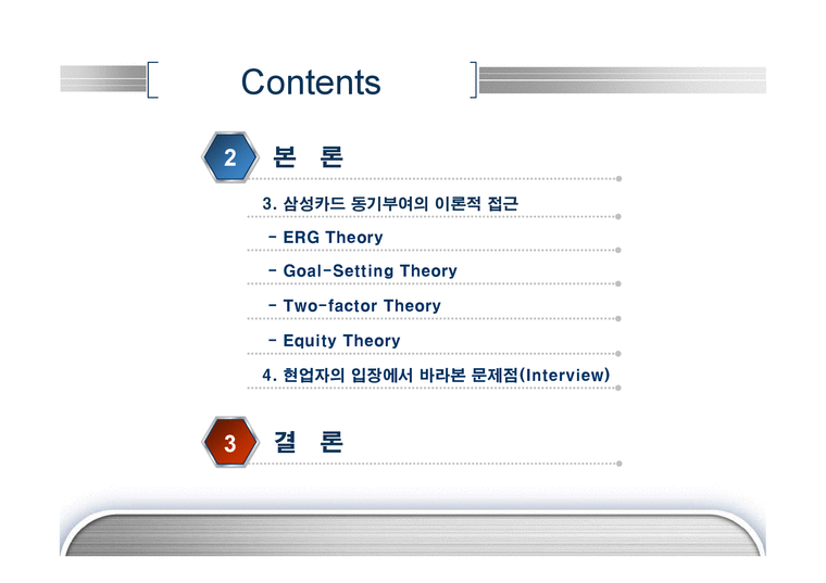 조직행동론  삼성카드의 동기부여-3페이지