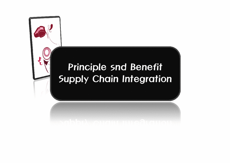 공급사슬관리  Principle snd Benefit Supply Chain Integration(영문)-1페이지