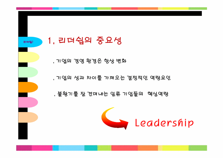 리더십  리더쉽(Leadership)-3페이지