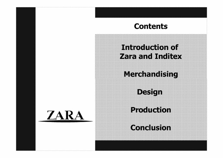 경영관리  ZARA(자라)의 경영관리 사례 분석(영문)-2페이지