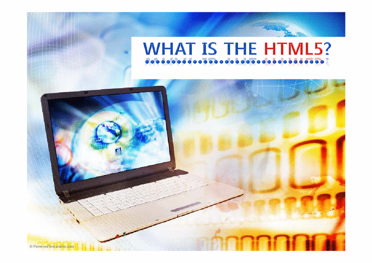 정보시스템 차세대 웹표준인 Html5에 관한 소개 및 향후의 방향-1페이지