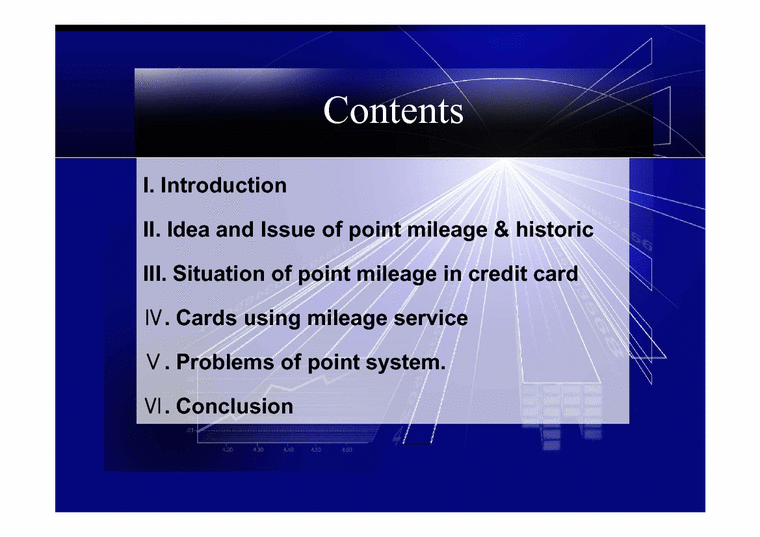 금융경제  신용카드의 마일리지 서비스(영문)-2페이지