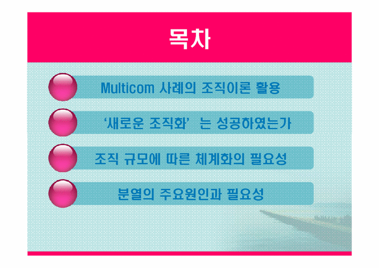 경영전략  멀티콤 Multicom 사례연구-2페이지
