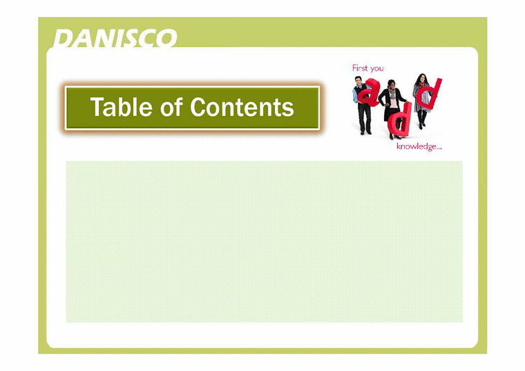 국제경영  자일리톨과 다니스코 코리아(Danisco) 마케팅 전략(영문)-2페이지