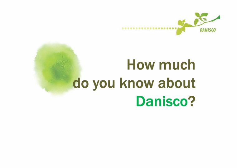 국제경영  자일리톨과 다니스코 코리아(Danisco) 마케팅 전략(영문)-3페이지