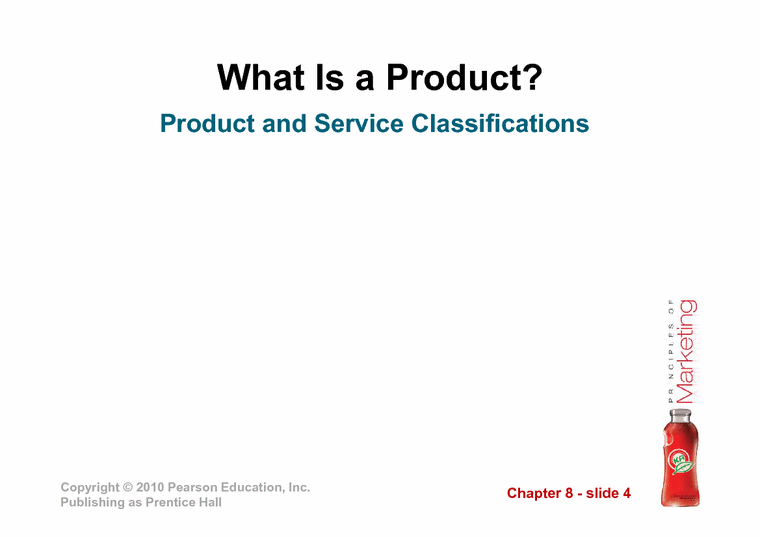 마케팅 입문  Chapter7 제품 서비스 그리고 브랜드-고객가치의 구축(영문)-4페이지