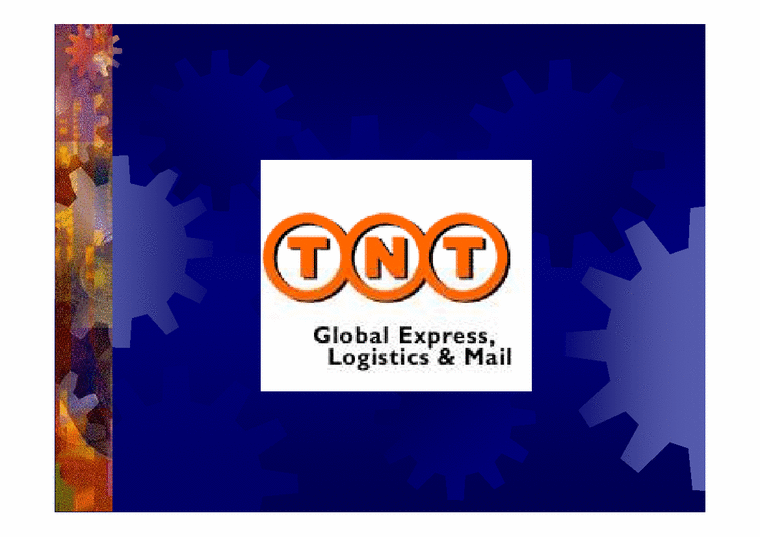 국제물류  TNT 향후발전전략-1페이지