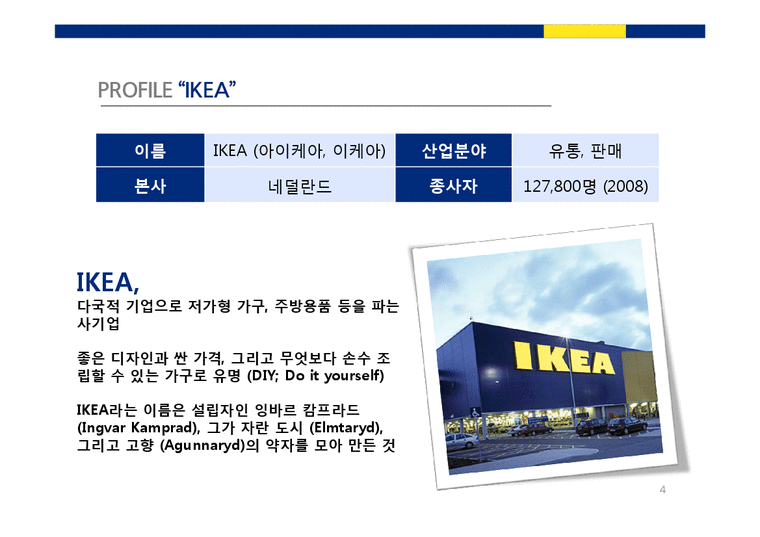 경영학  이케아(IKEA)기업수준의 전략-4페이지