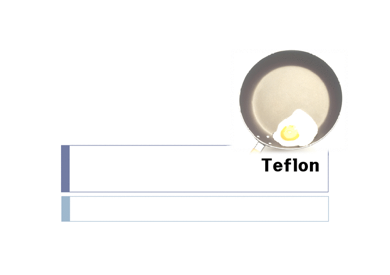 유기재료공정  테플론 Teflon-1페이지