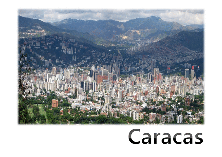해외도시계획사례 - 베네수엘라수도 카라카스-1페이지