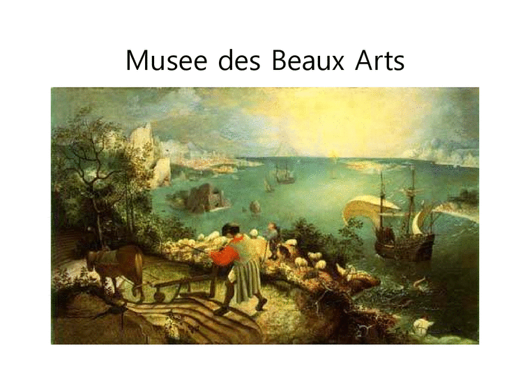 현대영국시  Auden-Musee des Beaux Arts-1페이지