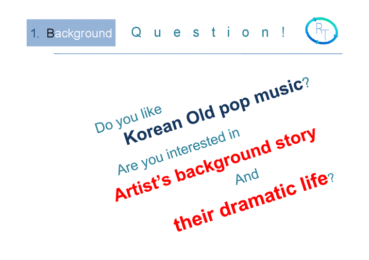 Korean old pop music 공연사업 계획 및 마케팅 전략(영문)-4페이지