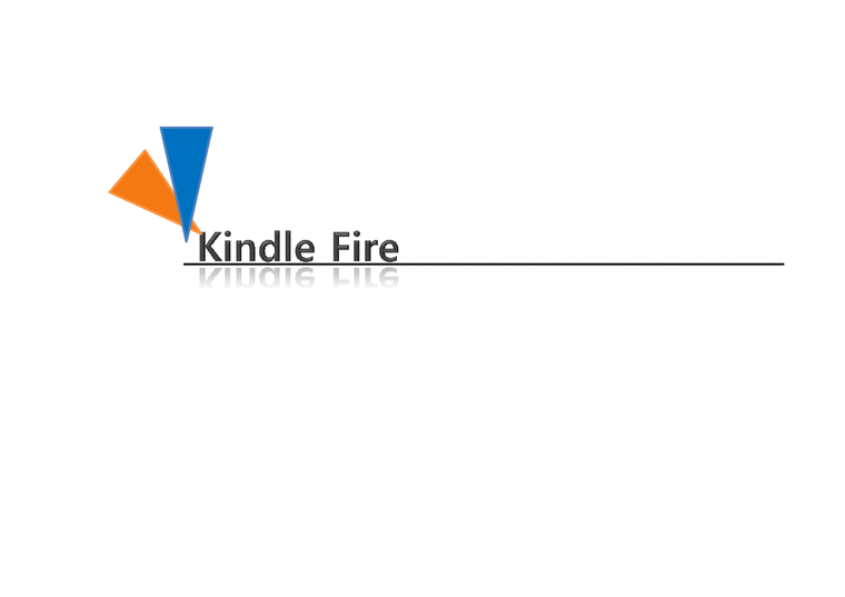 기술경영  킨들 파이어(Kindle Fire) 조사-1페이지