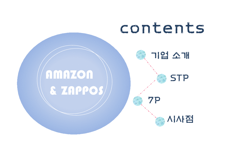 마케팅 AMAZON ZAPPOS STP 7P 분석 경제경영