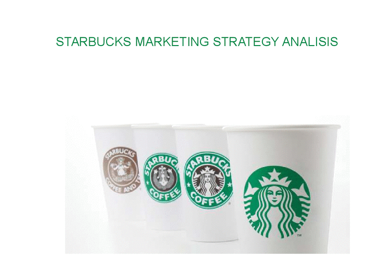 마케팅  스타벅스의 3C  STP  SWOT  4P 분석-1페이지
