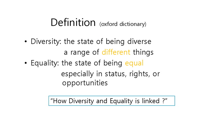 영국의 평등과 다양성(영문) 사회과학