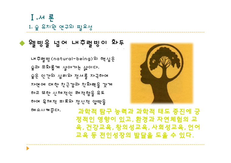 유아교육과정  우리나라 숲 유치원의 운영현황-4페이지