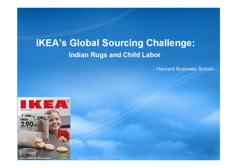 글로벌 경영 성공사례(ikea)-1페이지