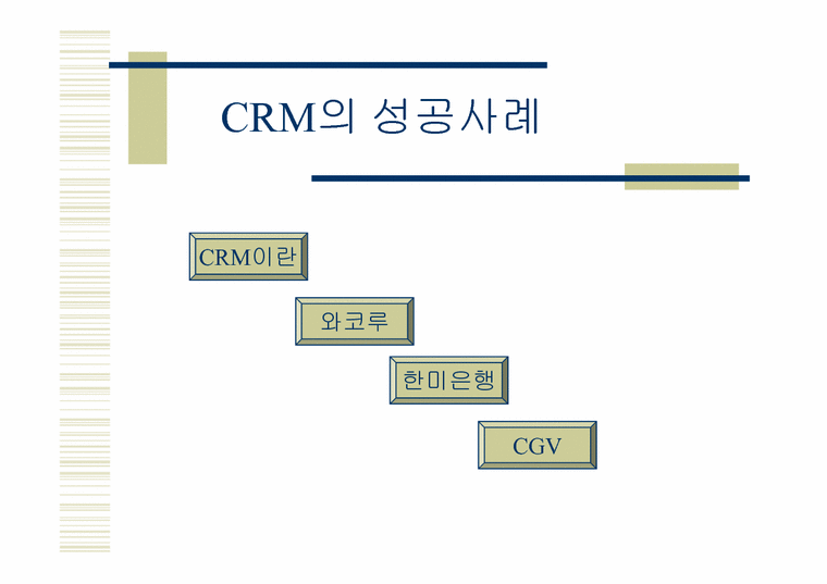 전자상거래  CRM성공사례-1페이지