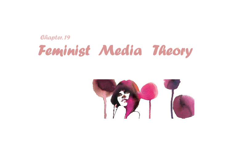 Feminist Media Theory 연구(영문)-1페이지