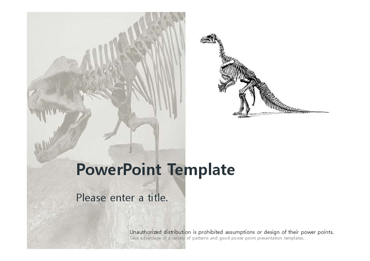고고학 공룡화석 공룡멸종 쥬라기공원 공룡시대 공룡뼈 배경파워포인트 PowerPoint PPT 프레젠테이션-1페이지