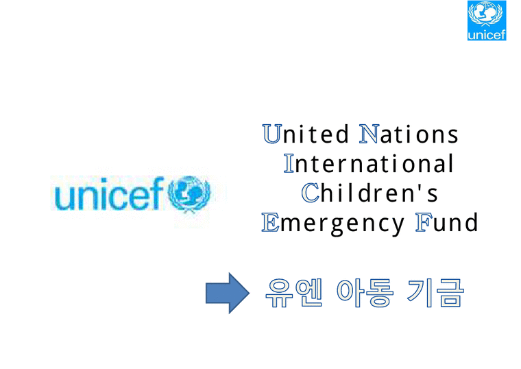NGO 유니세프 UNICEF 분석  역할과 기능  NGO(시민단체) 주요사업 소개  발전연혁  예산  사업PPT자료-3페이지