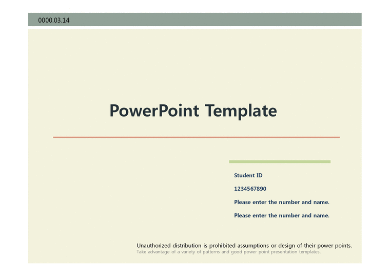 심플한디자인 깔끔한 예쁜 발표 배경파워포인트 PowerPoint PPT 프레젠테이션-1페이지
