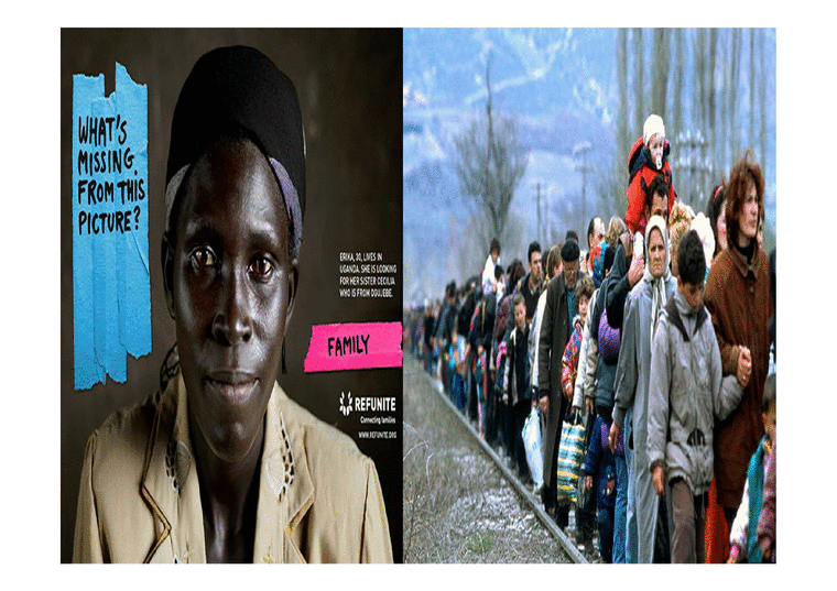 난민 정의 발생원인과 문제점분석및 시리아 난민사태 사례분석과 난민 문제해결방안제언및 한국의 난민수용에 대한 나의의견 PPT-2페이지
