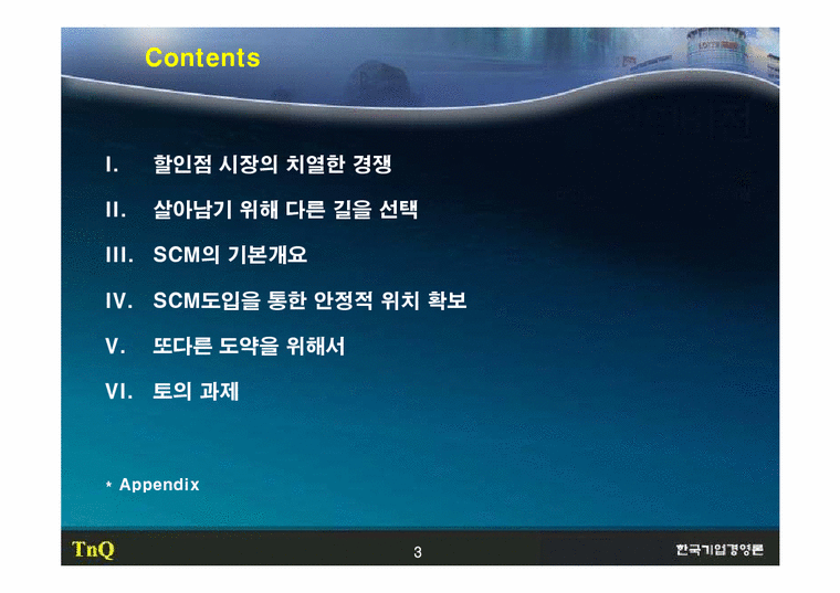 경영정보  롯데마트 성공적인 SCM사례-3페이지