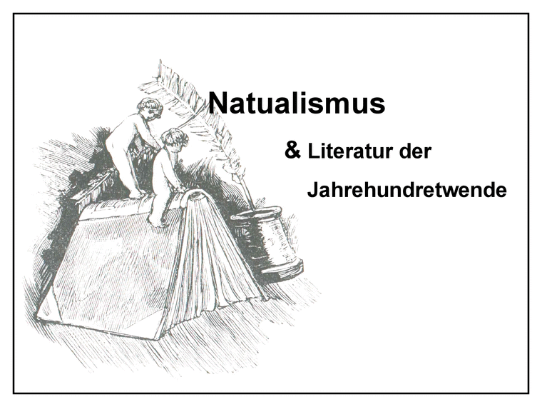 인문어학 독일 자연주의 문학-1페이지