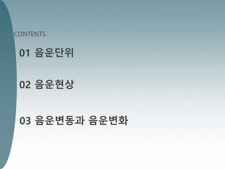 국어학개론 음운론 음운단위 음운현상 음운변동 음운변화 - 인문/교육