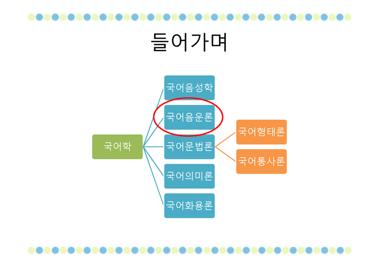 국어학개론 음운론 음운단위 변이음 음운체계 분절음 음절 초분절음 변별자 - 인문/교육