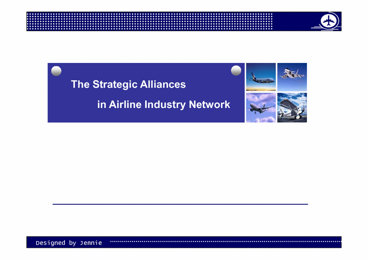 경영전략  항공사 전략적제휴- 글로벌 네트워크를 중심으로-1페이지