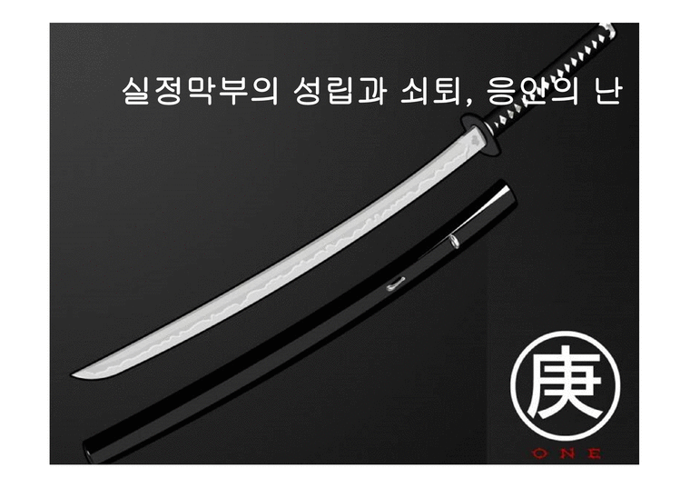 실정 막부의 성립과쇠퇴응인의난 - 경제경영